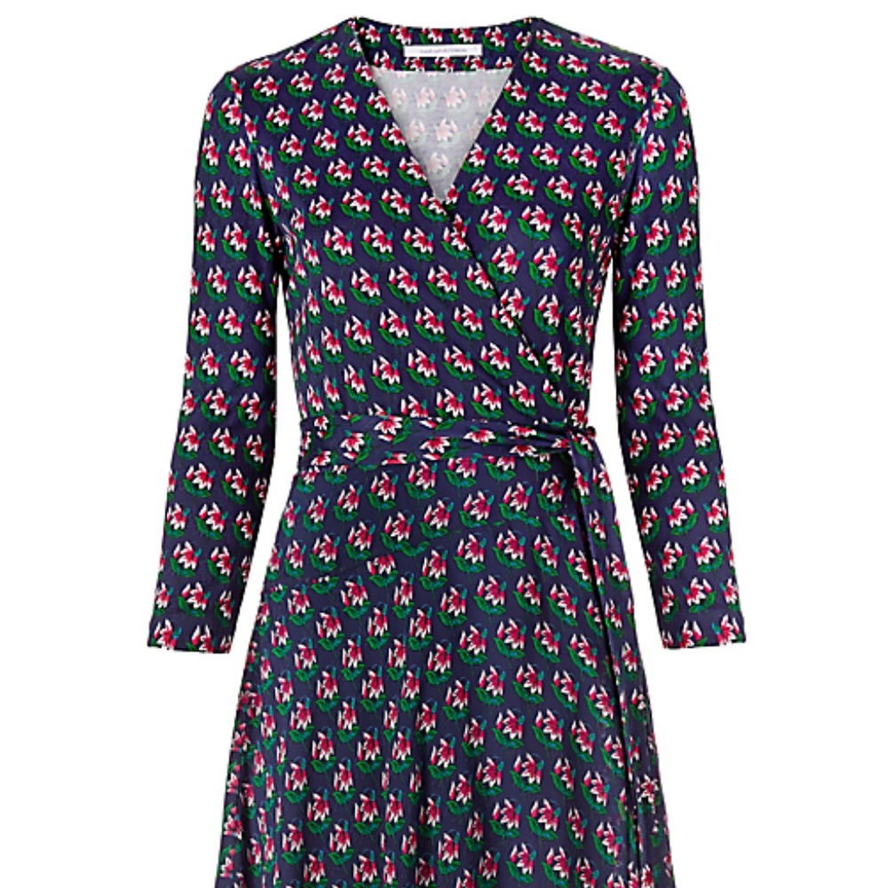 DVF Irina Floral Wrap Dress